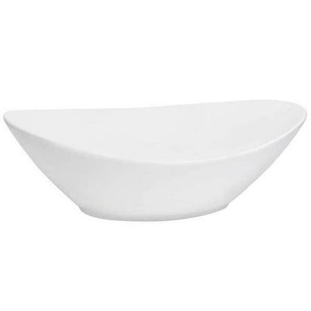 

Cal Mil PP2150 Porcelain Bowl- 16 x 12 x 5 in. - White