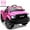 Pink, variant on Licensed Dodge RAM 2500 Electric Ride on Vehicle for Kids, 12V Powered Ride on Car Toys with Remote Control, LED Lights, Bluetooth, MP3 Player, Pink