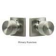thumbnail image 4 of Sure-Loc Bg101-Sq Bergen Passage Door Knob Set - Satin Stainless, 4 of 5
