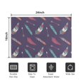 thumbnail image 5 of Feather and Arrow Pattern Door Rugs,Washable Non Slip Door Mats Indoor,Decorative Door Mats,Entry Mat Indoor for Entrance,Bedroom,Kitchen,Bathroom,16"x24", 5 of 6