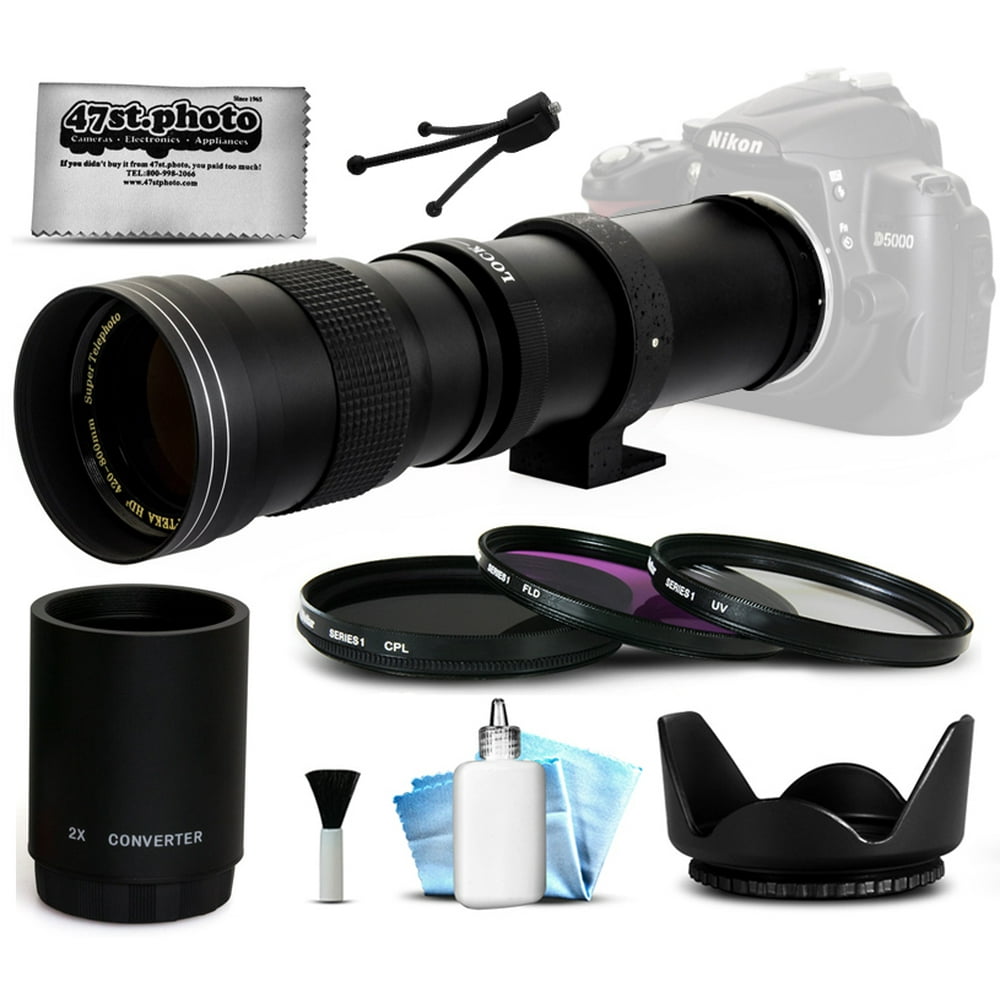 420mm1600mm Super Telephoto Lens Bundle Package for Canon EOS M M2 EOS
