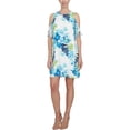 thumbnail image 1 of Vestido recto Cece con hombros descubiertos para mujer blanco 4, 1 of 1