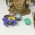 thumbnail image 3 of Star Wars Galactic Snackin Grogu 9.25-Inch-Tall Animatronic Toy, Over 40 Sound, 3 of 13