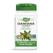 Nature's Way Damiana Leaves, 800 mg per serving, 100 Vcaps