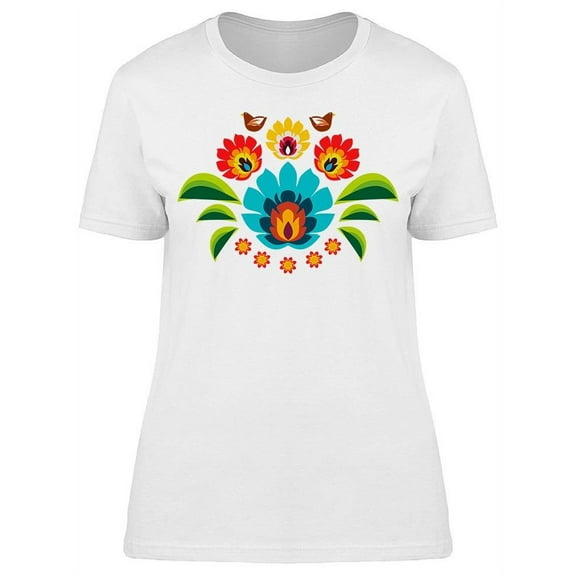 Polish Folk   T-Shirt Women -Image by Shutterstock, Female Medium