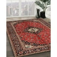 thumbnail image 2 of Ahgly Company Indoor Rectangle Traditional Orange Salmon Pink Persian Area Rugs, 5' x 8', 2 of 6