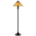 thumbnail image 6 of Cal Lighting 60W X 2 Metal/Resin Tiffany Table Lamp With Pull Chain Switches, 6 of 6