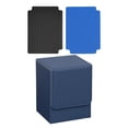 thumbnail image 3 of Caja de baraja de cartas coleccionables shamjiam organizador protector estuche de cartas de juego Premium Azul oscuro, 3 of 8