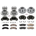 thumbnail image 2 of PowerStop Front and Rear Stock Replacement Brake Pad and Rotor Kit with Calipers Fits: FORD Select Models KCOE6384, 2 of 5