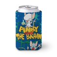 thumbnail image 1 of Pinky y Cerebro Funda enfriadora de latas, aislante de bebidas para mantener frías o calientes, funda térmica plegable para latas, portabebidas reutilizable, 1 of 6