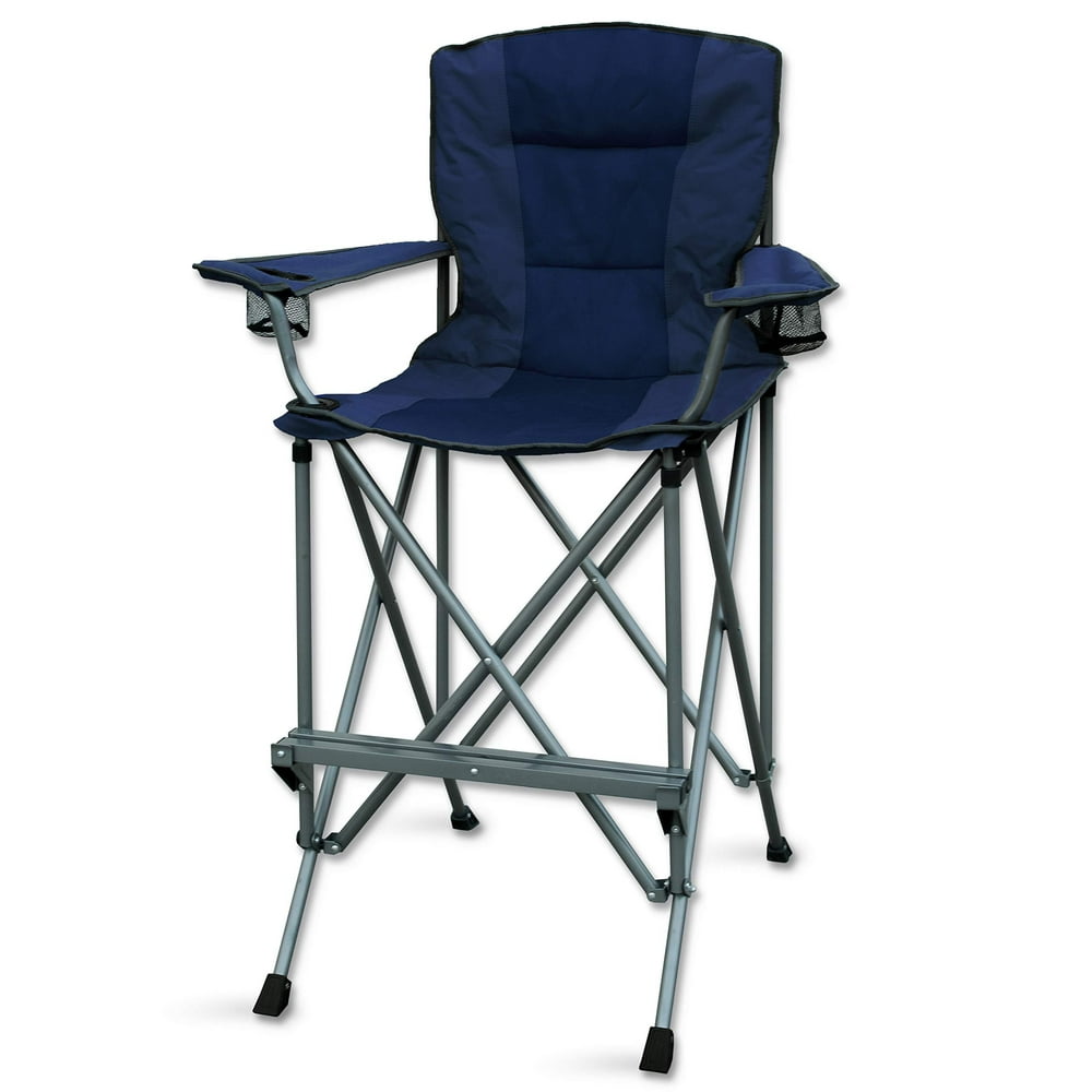 RMS Outdoors Extra Tall Folding Chair - Bar Height Director Chair for