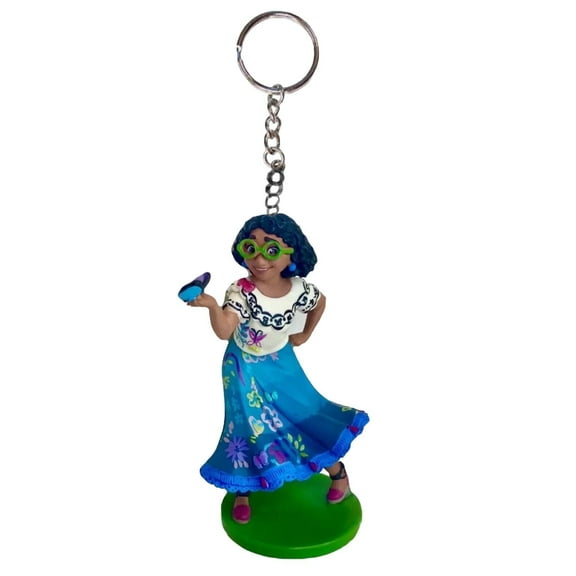 Encanto Mirabel Madrigal PVC Key Ring Keychain Figure Figurine 3” Holiday Disney New