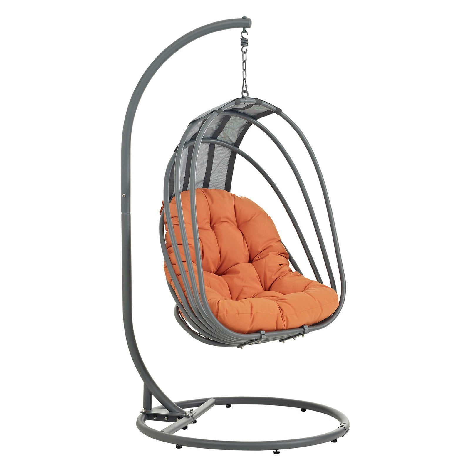 Modway Whisk Outdoor Patio Swing Chair With Stand Multiple Colors Available Walmart Com Walmart Com