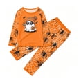 thumbnail image 7 of Matching Halloween Pajamas Set for Whole Family, Breathable Long Sleeve Halloween Family Pajamas with Ghost Hat Cup Print, Fun Family Halloween Pajama Set Party, 7 of 7