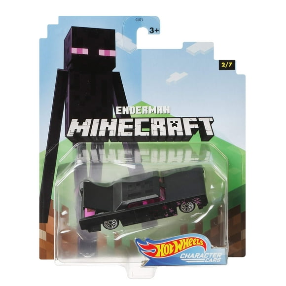 Carácter Car Hot Wheels Minecraft Gaming 2020 Enderman 1/64