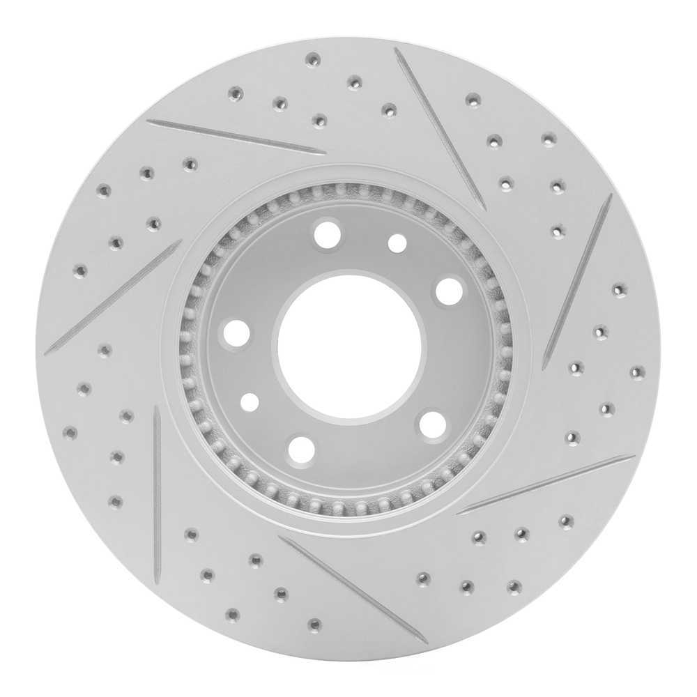 Dynamic Friction Company 830-54059L DFC Geoperformance Rotor - Drilled and Slotted