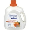 Great Value Laundry Detergent, Mandarin Essence, 100 oz