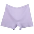 thumbnail image 2 of CFLVAEK Plus Size Underwear for Women Cotton High Waisted Briefs Panty Breathable Soft Stretch Briefs Comfort Full Coverage Everyday Underpants(Purple XXXXXXL), 2 of 6