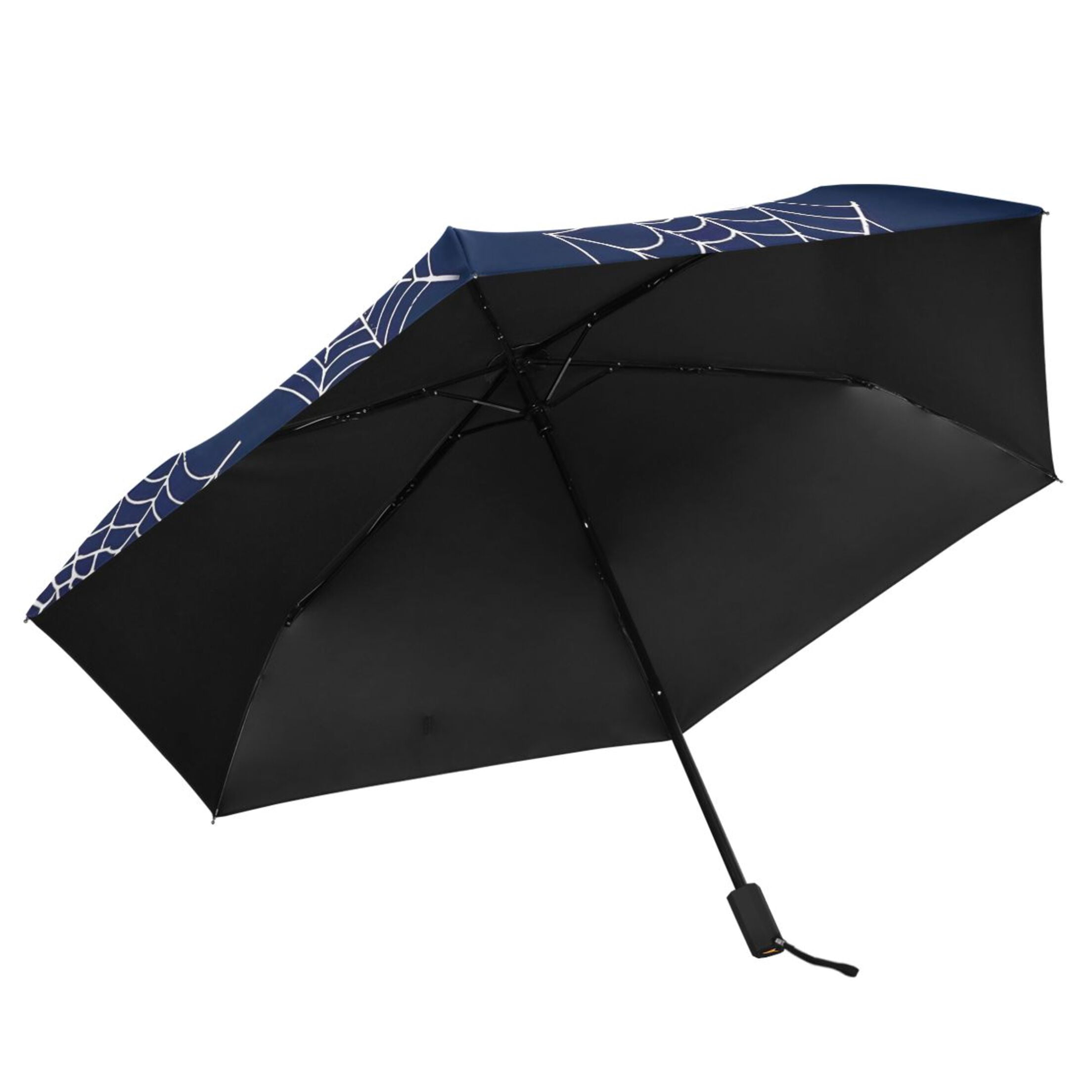 ALAZA Spider Web UPF 50+ Compact Folding Umbrella for Rain Travel Umbrella Packable