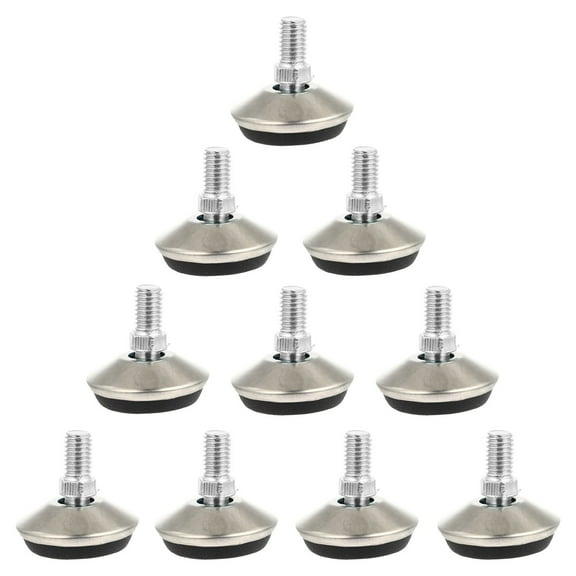 10pcs Adjustable Swivel Leveling Feet Adjustable Furniture Leveling Legs for Table