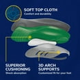 thumbnail image 6 of Dr. Scholl’s® Custom Fit® Foot Orthotics 3/4 Length Inserts, CF 220, All-Day Pain Relief for Feet, 6 of 11