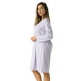 thumbnail image 2 of Just Love Women Nightgown - Soft and Comfortable Sleepwear for Lounging and Sleeping (Purple Mini Hearts, X-Large), 2 of 2