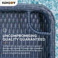 thumbnail image 4 of Sunjoy Plateau flottant en osier 24x24'',Marin, 4 of 8