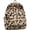 khaki, variant on Mini Backpack Leopard Print Plush Backpacks Fashion Handbags Winter Large-capacity Satchel Shoulder Bag Purse Bag