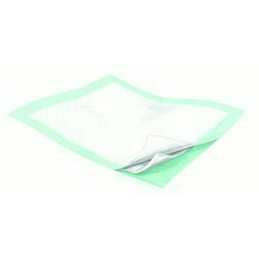 Cardinal Underpad Wings 36 X 36 Inch Disposable Fluff / Polymer Heavy Absorbency Case of 48