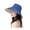 Blue, variant on bestolf Bucket Hat 360 Degree UV Protection Adjustable Drawstring Fisherman Hat with Wide Brim Summer Travel Hat