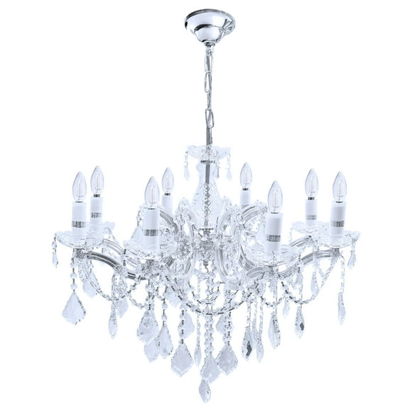 Candil Colgante de Cristal Cortado Gamalux 8 luces Tipo CLASICO
