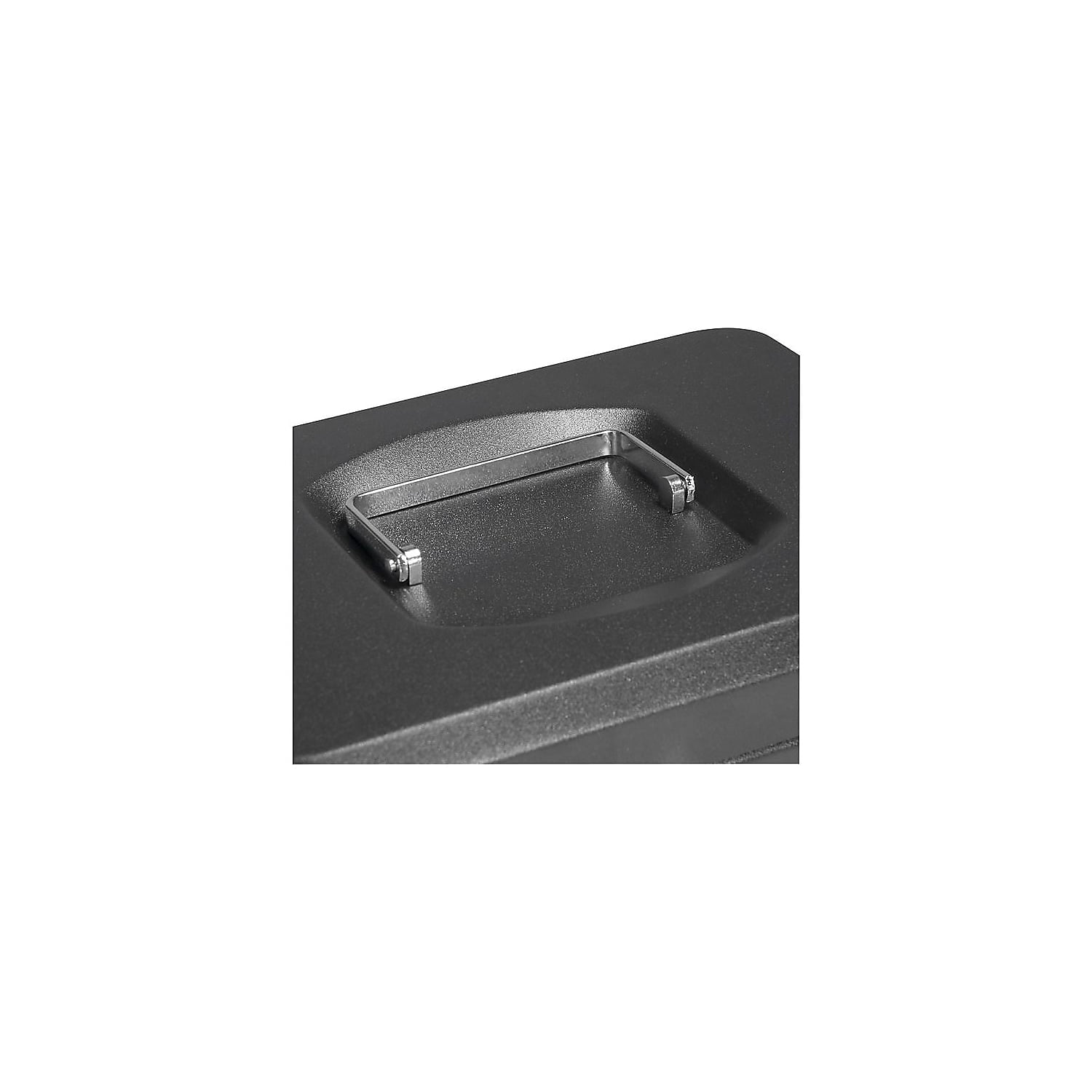 Barska Small Key Lock Cash Box 3 Compartments Black CB11830