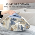 thumbnail image 4 of Yayeee Pillowcase Standard Size Set of 2 Satin Wrinkle Resistant Pillow Case, Snowy Mountains, 4 of 8