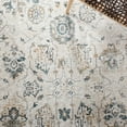 thumbnail image 6 of SAFAVIEH Dream Terrance Modern Polyester Area Rug, Ivory/Light Beige, 6'7" x 6'7" Round, 6 of 8