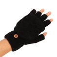 thumbnail image 3 of Guantes calefactores USB, calentadores de doble cara, dedo completo, medio sin dedos, guantes calentadores de manos para ciclismo, color negro, 3 of 8