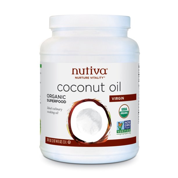 Nutiva Organic, ColdPressed, Unrefined, Virgin Coconut Oil from Fresh