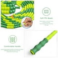 thumbnail image 2 of Jump Rope Beaded Jump Rope,Skipping Rope Adjustable for Adult Kids,Tangle-Free Speed Rope for Double Dutch Boxing Workout Exercise Fitness Weight Loss, 2 of 7