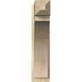 thumbnail image 2 of Ekena Millwork 8"W x 26"D x 34"H Thorton Rough Sawn Craftsman Outlooker, Douglas Fir, 2 of 4