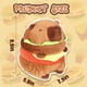 thumbnail image 2 of Peluche CHDBLOCK Hamburger Capibara con forma de animal de peluche, 24 cm, 2 of 6