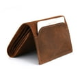 thumbnail image 3 of 300790-BR Trifold Leather Wallet in Brown | Style n Craft, 3 of 9