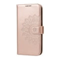 thumbnail image 1 of Allytech For iPhone 13 Pro Max 6.7 inch 360 Protection Case,Luxury PU Leather Flip Wallet Stand Shockproof Magnetic Cover with Wrist Strap.For iPhone 13 Pro Max,Rosegold, 1 of 6