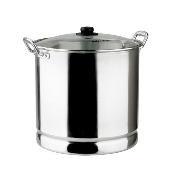 Vaporera Vasconia 34 cm con tapa de vidrio