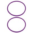 thumbnail image 1 of Transemion 2pcs Rear Wheel Sports Wheelchair Cover Designed With Premium Silicone Purple+2pcs, 1 of 6