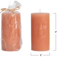 thumbnail image 4 of Creative Co-Op Bougie Pilier Visage Non Parfumée, Nude, 4 of 4