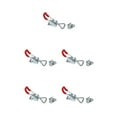 thumbnail image 3 of Shengyu Adjustable Heavy Duty Hook Toggle Clamp Door Bolts Horizontal Type Wear-resistant Hasps Pull with Belt Buckle Type 2 5Set, 3 of 6