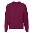 thumbnail image 1 of Fruit Of The Loom - Sudadera con mangas raglan Modelo Belcoro® hombre caballero (Burdeos), 1 of 2