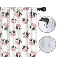 thumbnail image 4 of Blackout Kids Curtains,White Cow Head Pattern Childrens Insulated Curtains Set Of 2,Bedroom Essentials,Toddler Room Decor 42x63in(106x160cm), 4 of 5