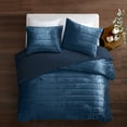 thumbnail image 2 of Grace Living Rosabella 3pc King/California King Comforter Set, Navy, 2 of 6