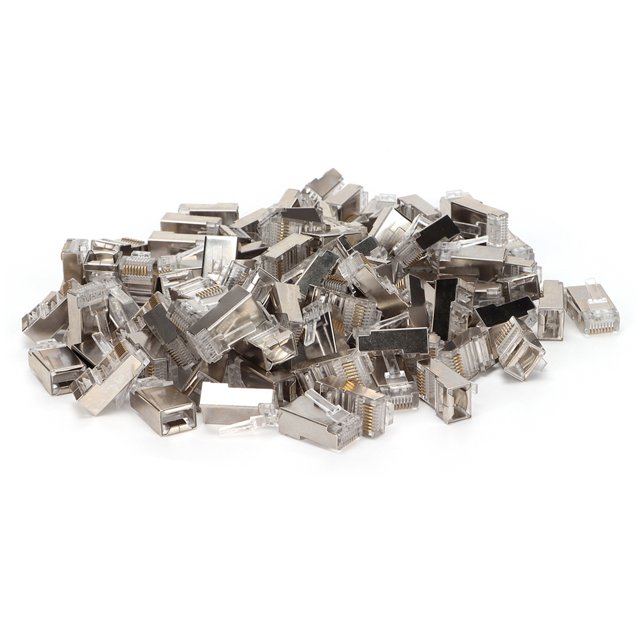 Mindpure Conector Ethernet Compresión Resistencia al calor Buena función de blindaje Cabezal sin blindaje para NW007
