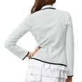 thumbnail image 4 of Siilsaa Womens Work Clothes Womens Casual Blazers Open Front Long Sleeve Work Office Jackets Blazer Grey,L, 4 of 4